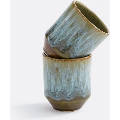 LA REDOUTE INTERIEURS - Elissa - Vert - 2 pièces - Mug set LA REDOUTE INTERIEURS - Elissa - Vert - 2 pièces - Mug set
