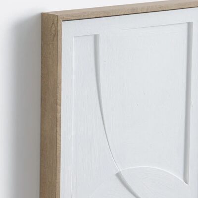 La Redoute Interiors Taneo 30x40cm Λευκό - Πίνακας La Redoute Interiors Taneo 30x40cm Λευκό - Πίνακας