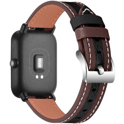 bracelet en cuir Huami Amazfit Bip 1S - Bracelet de montre - Publicité bracelet en cuir Huami Amazfit Bip 1S - Bracelet de montre - Publicité