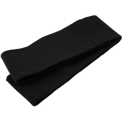 Mondial Tissus - Bord-côte bas - Noir - Bord-côte Mondial Tissus - Bord-côte bas - Noir - Bord-côte