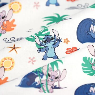 Mondial Tissus - Lilo & Stitch Palm - Cretonne - Fabric Mondial Tissus - Lilo & Stitch Palm - Cretonne - Fabric