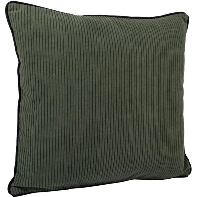 Mondial Tissus MT - kaki - 40 x 40 cm - Corduroy Cushion Cover - Publicité Mondial Tissus MT - kaki - 40 x 40 cm - Corduroy Cushion Cover - Publicité