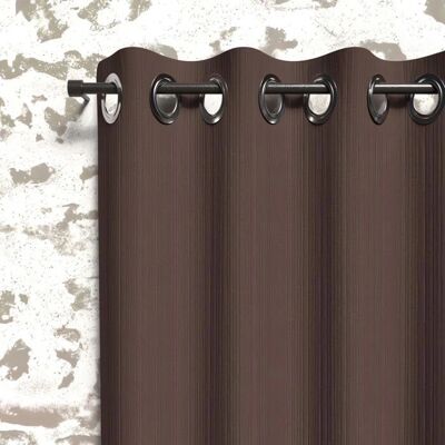 Soleil d'Ocre Boheme Brown Curtain 135x180cm - Window Radiator Cover Soleil d'Ocre Boheme Brown Curtain 135x180cm - Window Radiator Cover