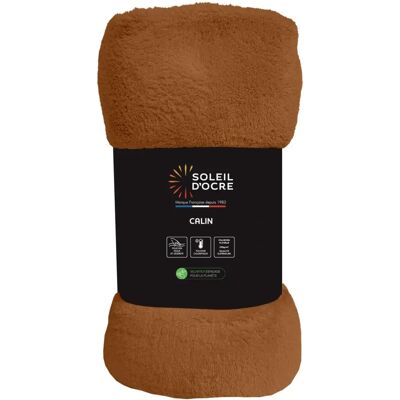 Couverture en flanelle Terra de Soleil d'Ocre - Couverture - Publicité Couverture en flanelle Terra de Soleil d'Ocre - Couverture - Publicité