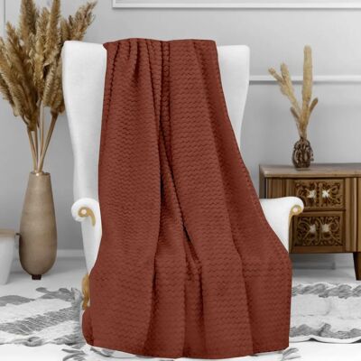 Soleil d'Ocre Plaid cocooning - Coperta avvolgente - Plaid Soleil d'Ocre Plaid cocooning - Coperta avvolgente - Plaid