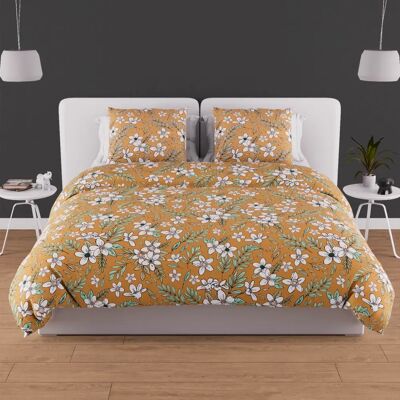 SHOP&CITY Set di copripiumino in cotone - Camel 260x240 cm SHOP&CITY Set di copripiumino in cotone - Camel 260x240 cm
