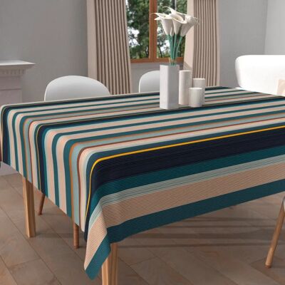 Soleil d'Ocre Square Waterproof Polyester Tablecloth - Tablecloth Soleil d'Ocre Square Waterproof Polyester Tablecloth - Tablecloth