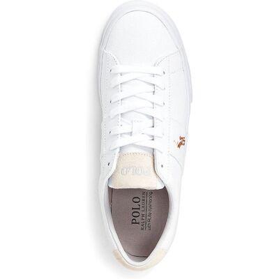 Tênis Brancos Sayer de Polo Ralph Lauren - Calçado Casual Tênis Brancos Sayer de Polo Ralph Lauren - Calçado Casual