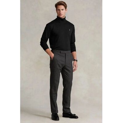 Polo Ralph Lauren pulôver de gola alta (710760126) - preto Polo Ralph Lauren pulôver de gola alta (710760126) - preto