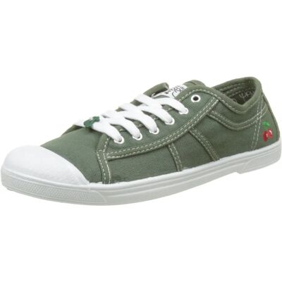 Le Temps des Cerises - Basket Basic 02 - Vert - Sneakers - Publicité Le Temps des Cerises - Basket Basic 02 - Vert - Sneakers - Publicité