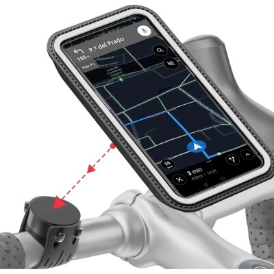 Shapeheart Bike XL Smartphonehållare - Magnetisk, Vattentät, 9kg Shapeheart Bike XL Smartphonehållare - Magnetisk, Vattentät, 9kg