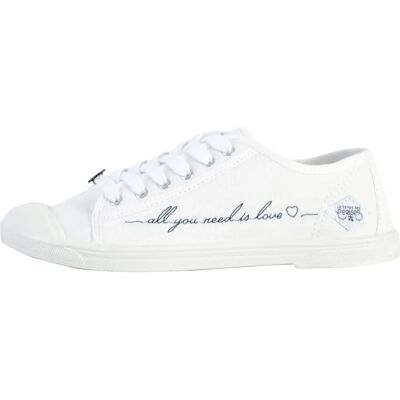 Le Temps Des Cerises BASIC 02 Blanc - Sneakers - Publicité Le Temps Des Cerises BASIC 02 Blanc - Sneakers - Publicité