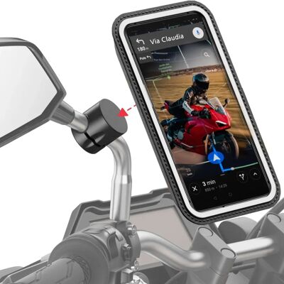 Shapeheart 2XL 17,2 cm Magnetic Scooter/Motorcycle Mirror Holder - Scooter/Motorcycle Accessory Shapeheart 2XL 17,2 cm Magnetic Scooter/Motorcycle Mirror Holder - Scooter/Motorcycle Accessory