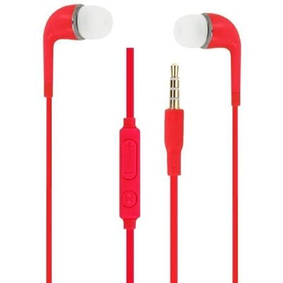 Doogee - V10 - Couleur Rouge - Silicone - Earphones with microphone - Publicité Doogee - V10 - Couleur Rouge - Silicone - Earphones with microphone - Publicité