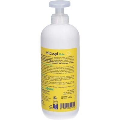 Mitosyl Baby & Kinder Duschgel - Sanft, Feuchtigkeitsspendend, 490ml Mitosyl Baby & Kinder Duschgel - Sanft, Feuchtigkeitsspendend, 490ml