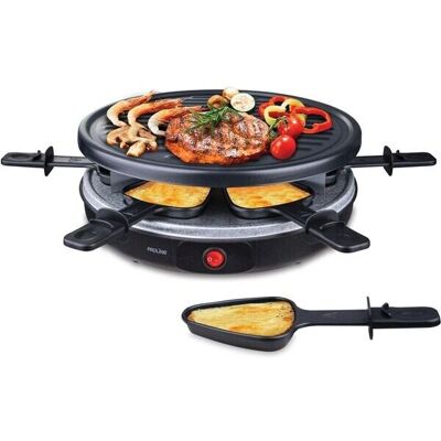 Proline RAC6B 900 W Noir - Raclette - Publicité Proline RAC6B 900 W Noir - Raclette - Publicité