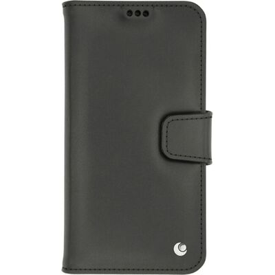 Custodia in pelle Noreve per iPhone Xs Max - Nero Custodia in pelle Noreve per iPhone Xs Max - Nero