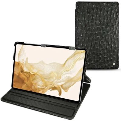 Noreve Lederhülle Samsung Galaxy Tab S8 Horizon - Schwarz - Tablet Typ Noreve Lederhülle Samsung Galaxy Tab S8 Horizon - Schwarz - Tablet Typ