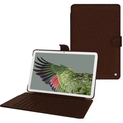 Coque en cuir Noreve pour Google Pixel Tablet - Ambition Châtaigne - Publicité Coque en cuir Noreve pour Google Pixel Tablet - Ambition Châtaigne - Publicité