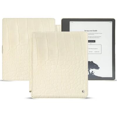 Noreve Kindle Scribe Horizon Crocodile milk - Maïa - E-Reader Hülle Noreve Kindle Scribe Horizon Crocodile milk - Maïa - E-Reader Hülle