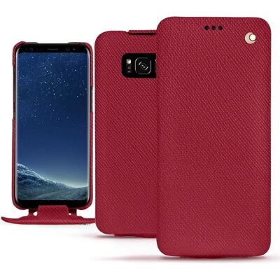 Noreve Étui en Cuir Galaxy S8 - Passion Rouge - Housse en Cuir pour Samsung - Publicité Noreve Étui en Cuir Galaxy S8 - Passion Rouge - Housse en Cuir pour Samsung - Publicité
