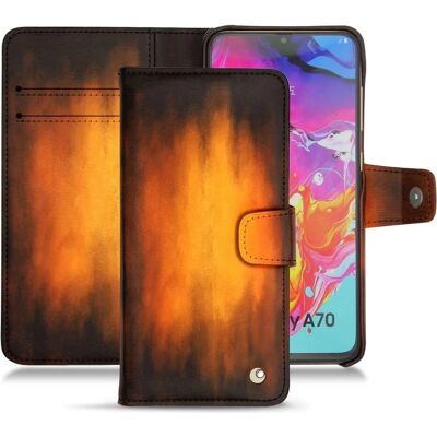 Noreve Coque en Cuir Galaxy A70 - Sur Mesure et Élégante - Publicité Noreve Coque en Cuir Galaxy A70 - Sur Mesure et Élégante - Publicité