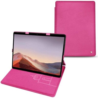 Noreve Lederhülle für Microsoft Surface Pro X - Rose BB - Vintage Minze Noreve Lederhülle für Microsoft Surface Pro X - Rose BB - Vintage Minze