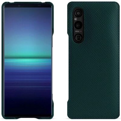 Noreve Sony Xperia 1 V coque en cuir Vert séduisant - Étui pour smartphone - Publicité Noreve Sony Xperia 1 V coque en cuir Vert séduisant - Étui pour smartphone - Publicité