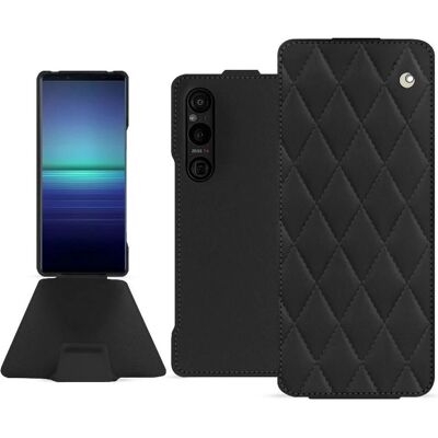 Noreve - Sony Xperia 1 V - Leder - Schwarz - Phone case Noreve - Sony Xperia 1 V - Leder - Schwarz - Phone case