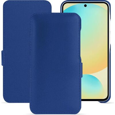 Étui en cuir horizontal Noreve pour Samsung Galaxy S24 FE - Coque de téléphone - Publicité Étui en cuir horizontal Noreve pour Samsung Galaxy S24 FE - Coque de téléphone - Publicité