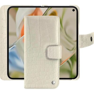 Noreve Google Pixel 9 Pro Fold Leder Weiß Hülle Noreve Google Pixel 9 Pro Fold Leder Weiß Hülle