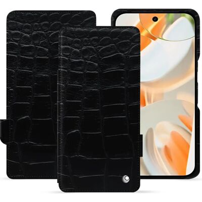 Noreve - Google Pixel 9 Pro - Noir - Étui en cuir - Publicité Noreve - Google Pixel 9 Pro - Noir - Étui en cuir - Publicité