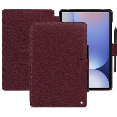 Étui en cuir Noreve pour Samsung Galaxy Tab S10+ - Coque, Violet - Publicité Étui en cuir Noreve pour Samsung Galaxy Tab S10+ - Coque, Violet - Publicité