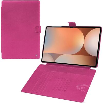 Noreve - Samsung Galaxy Tab S10 Ultra - Rosa - Leather - Tablet Case Noreve - Samsung Galaxy Tab S10 Ultra - Rosa - Leather - Tablet Case
