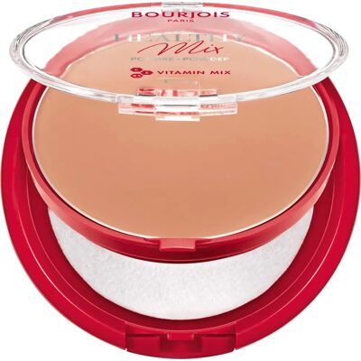 Bourjois Healthy Mix Anti-Fatigue Compact Powder - Face Powder - Matte Finish - 10 g Bourjois Healthy Mix Anti-Fatigue Compact Powder - Face Powder - Matte Finish - 10 g