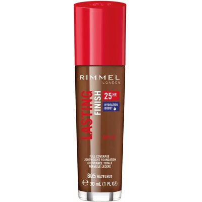 Rimmel London Lasting Finish 25HR Foundation - Noisette - Fond de teint - Publicité Rimmel London Lasting Finish 25HR Foundation - Noisette - Fond de teint - Publicité