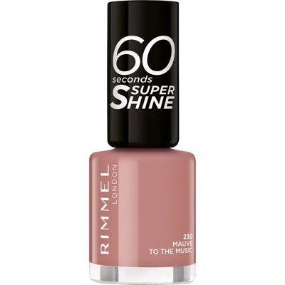 Rimmel London 230 Mauve To The Music Nagellack - Nagellack Rimmel London 230 Mauve To The Music Nagellack - Nagellack