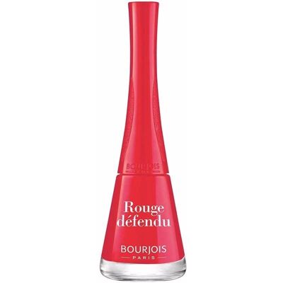 Esmalte de Uñas 1 Seconde Bourjois - Rojo Defendu - Secado Rápido - 9 ml Esmalte de Uñas 1 Seconde Bourjois - Rojo Defendu - Secado Rápido - 9 ml
