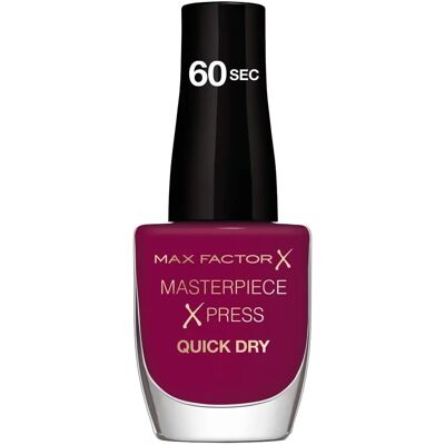 Max Factor Max Factor Masterpiece Xpress Veloce - Smalto per unghie Secco in 60 Secondi Tinta 340 Berry Cute 8 ml Max Factor Max Factor Masterpiece Xpress Veloce - Smalto per unghie Secco in 60 Secondi Tinta 340 Berry Cute 8 ml