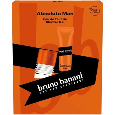 Bruno Banani Absolute Man Eau de Toilette Spray 30ml - Erfrischendes Duschgel 50ml Bruno Banani Absolute Man Eau de Toilette Spray 30ml - Erfrischendes Duschgel 50ml