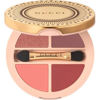 Palette di Trucco Gucci Rosa Nitida - Multiuso occhi, guance e labbra Palette di Trucco Gucci Rosa Nitida - Multiuso occhi, guance e labbra