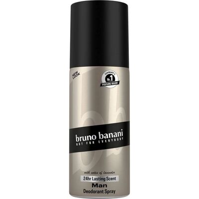 Bruno Banani Man Deodorant Body Spray mit zeitloser frischer orientalischer Duft 150ml Bruno Banani Man Deodorant Body Spray mit zeitloser frischer orientalischer Duft 150ml