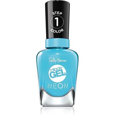 Sally Hansen Miracle Gel Miami Ice - Vernis gel pour ongles, sans lampe UV/LED Sally Hansen Miracle Gel Miami Ice - Vernis gel pour ongles, sans lampe UV/LED