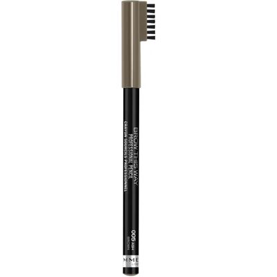 Matita per sopracciglia Rimmel London Brow This Way - 005 Ash Brown, 1,41 g Matita per sopracciglia Rimmel London Brow This Way - 005 Ash Brown, 1,41 g