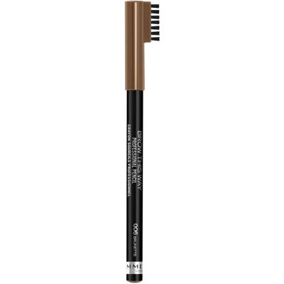 Rimmel London Brunette Brow This Way Eyebrow Pencil - Eyebrow Pencil Rimmel London Brunette Brow This Way Eyebrow Pencil - Eyebrow Pencil