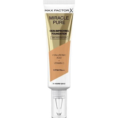 Max Factor Miracle Pure Foundation - Warm Sand SPF 30 Max Factor Miracle Pure Foundation - Warm Sand SPF 30