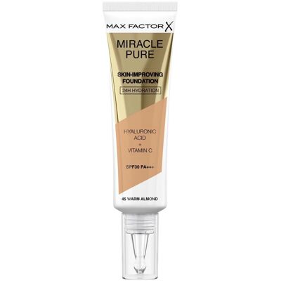 Max Factor Miracle Pure Foundation - Warm Almond SPF 30 Max Factor Miracle Pure Foundation - Warm Almond SPF 30