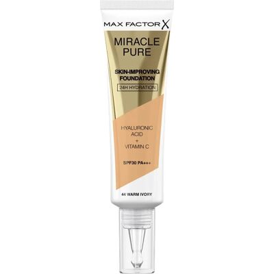 Max Factor Miracle Pure Skin-Improving Foundation - Warm Ivory - SPF 30 - Foundation Max Factor Miracle Pure Skin-Improving Foundation - Warm Ivory - SPF 30 - Foundation
