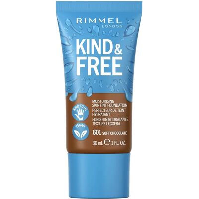 Fondation Vegan Chocolat Doux de Rimmel London - Teint pour la peau (30ml) - Publicité Fondation Vegan Chocolat Doux de Rimmel London - Teint pour la peau (30ml) - Publicité