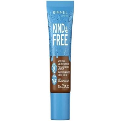 Rimmel London Fond de Teint Vegan Chocolat Foncé - Publicité Rimmel London Fond de Teint Vegan Chocolat Foncé - Publicité